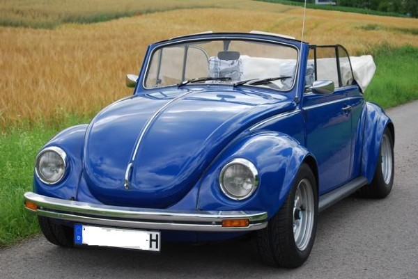 VW Käfer Cabrio von vorne